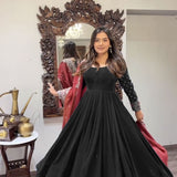 Launching New Designer Party Wear Look Velvet Gown