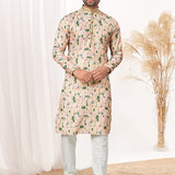 Men's Wedding Art Silk Kurta