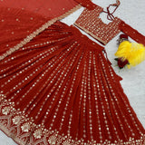 Festive Heavy Embroidered Lehenga Choli