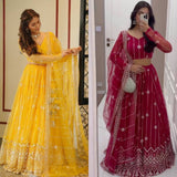 Presenting New Wedding Haldi Collection Lehenga Choli