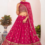 Designer Kanjivaram Silk Lehenga