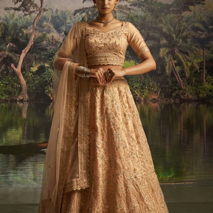 Grand Wedding Embroidered Lehenga Choli
