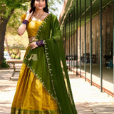 Luxury Kanchivaram Silk Lehenga