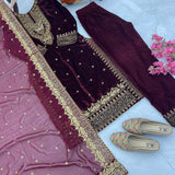 Premium Pakistani Velvet Suit Collection