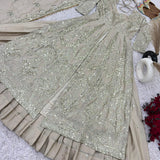 Gorgeous Heavy Partywear Top Lehenga