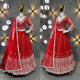 Presenting New  Đěsigner Red  Lehenga