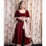 Premium Velvet Anarkali Gown