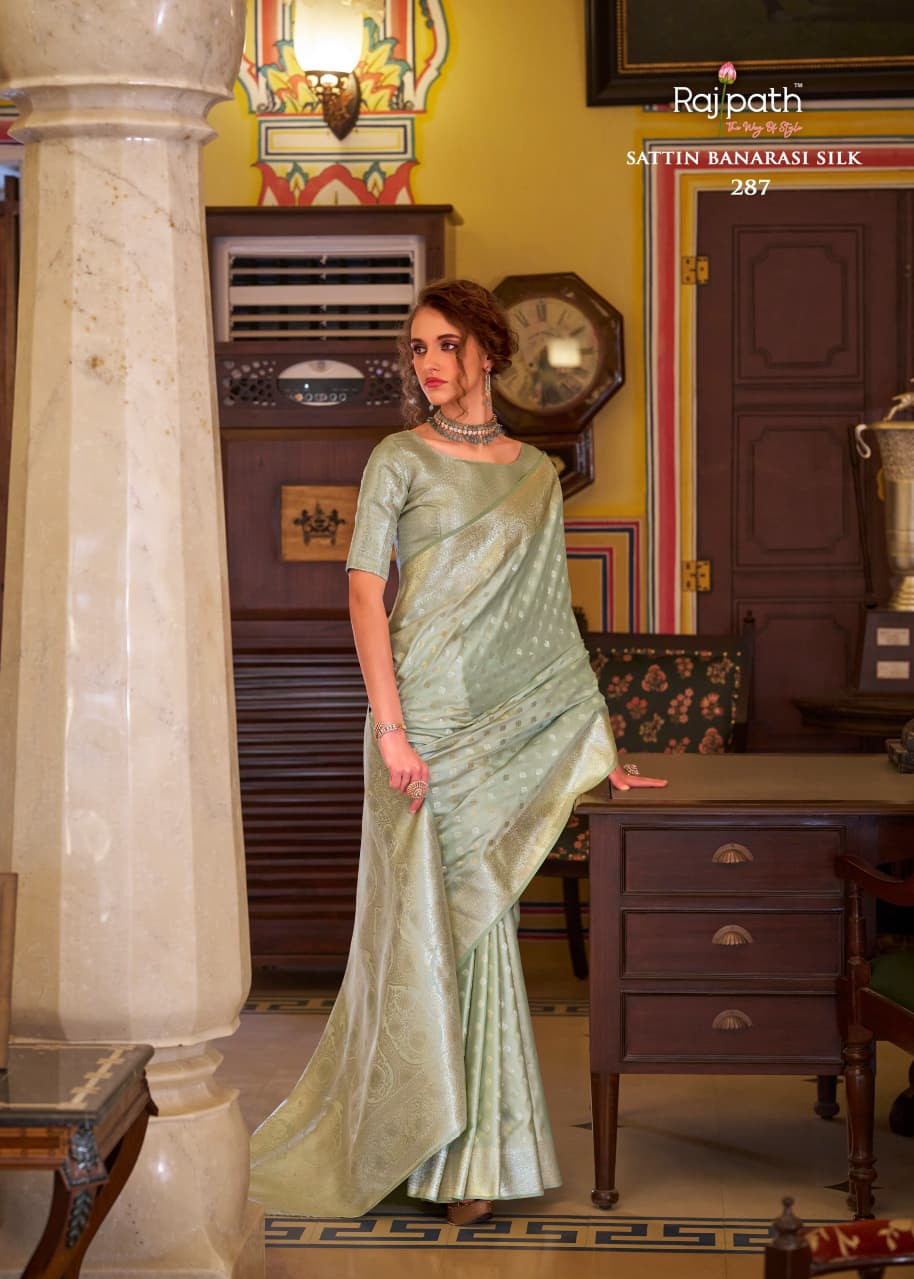 Shella Diamond Banarasi Silk Saree