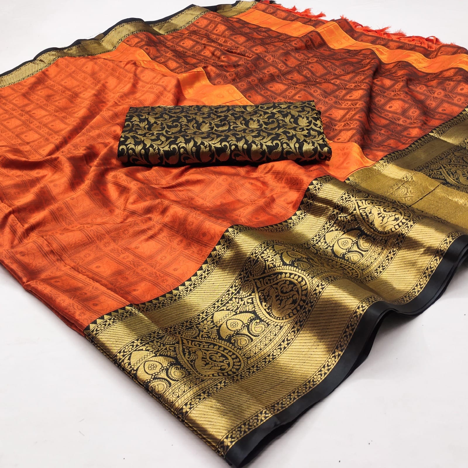 Heavy Rich Border Silk Saree