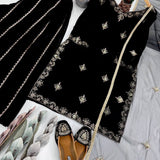 NEW DESIGNER PARTY WEAR HEAVY VISCOSE VELVET TOP