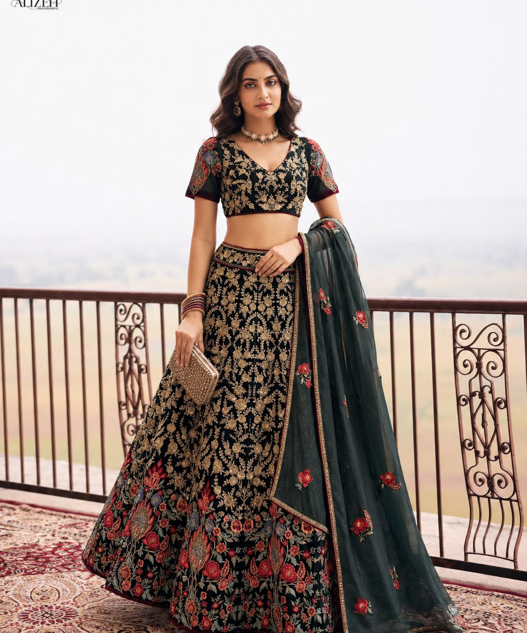 Alizeh Bridal Wedding Lehenga