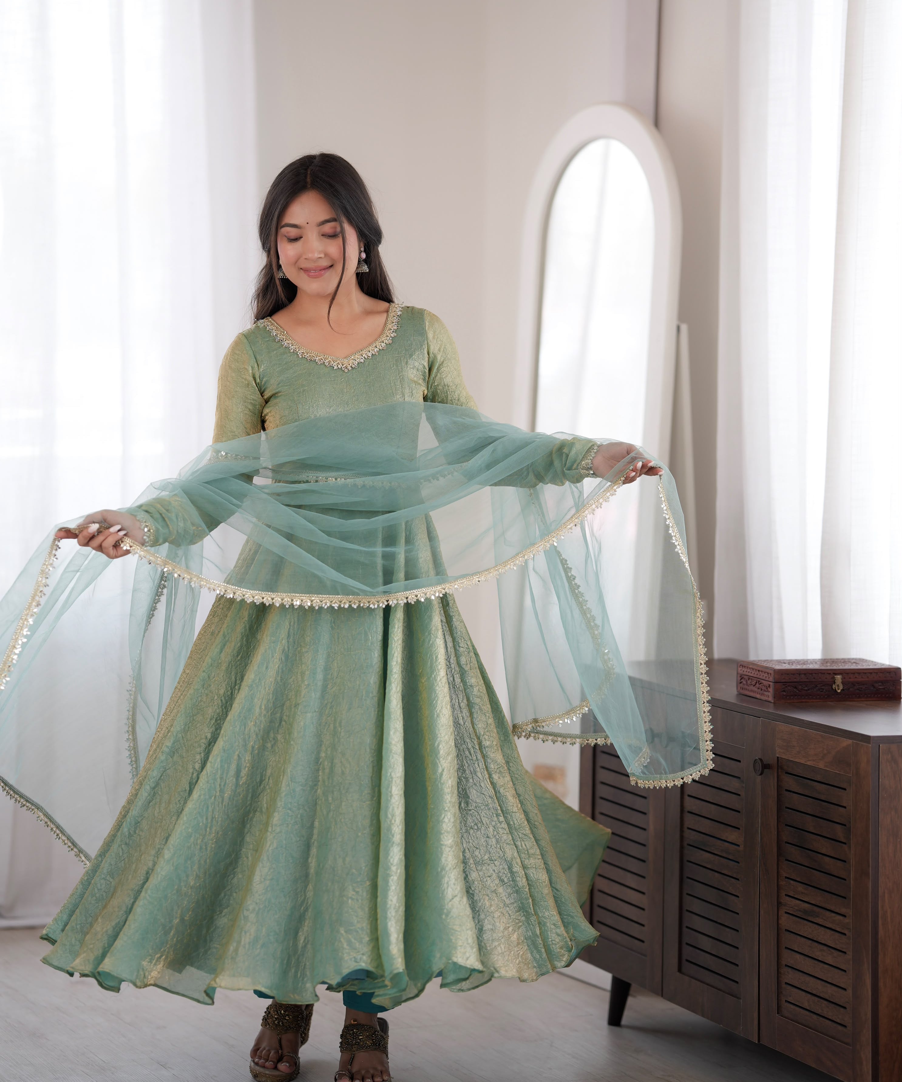 Festive Ethnic Crush Anarkali Gown