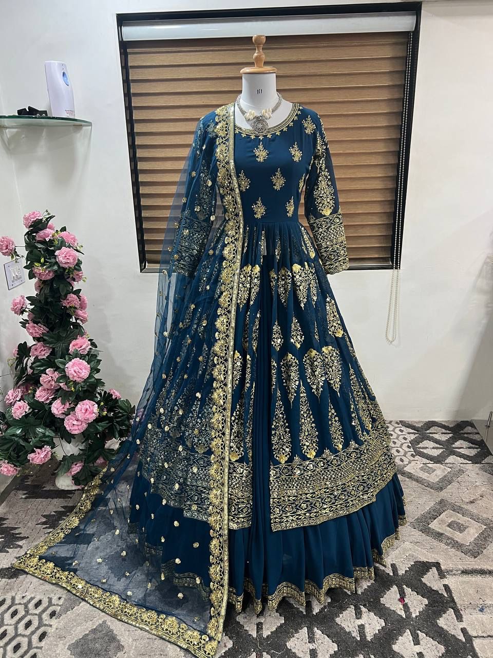 Designer Partywear Anarkali Gown