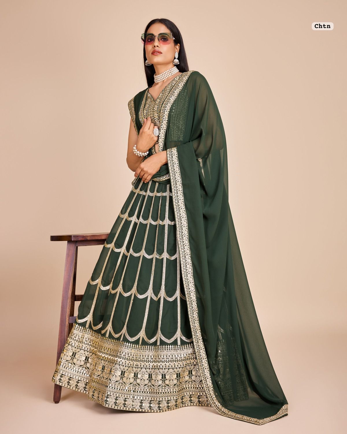 Premium Threads Sequance Work Lehenga