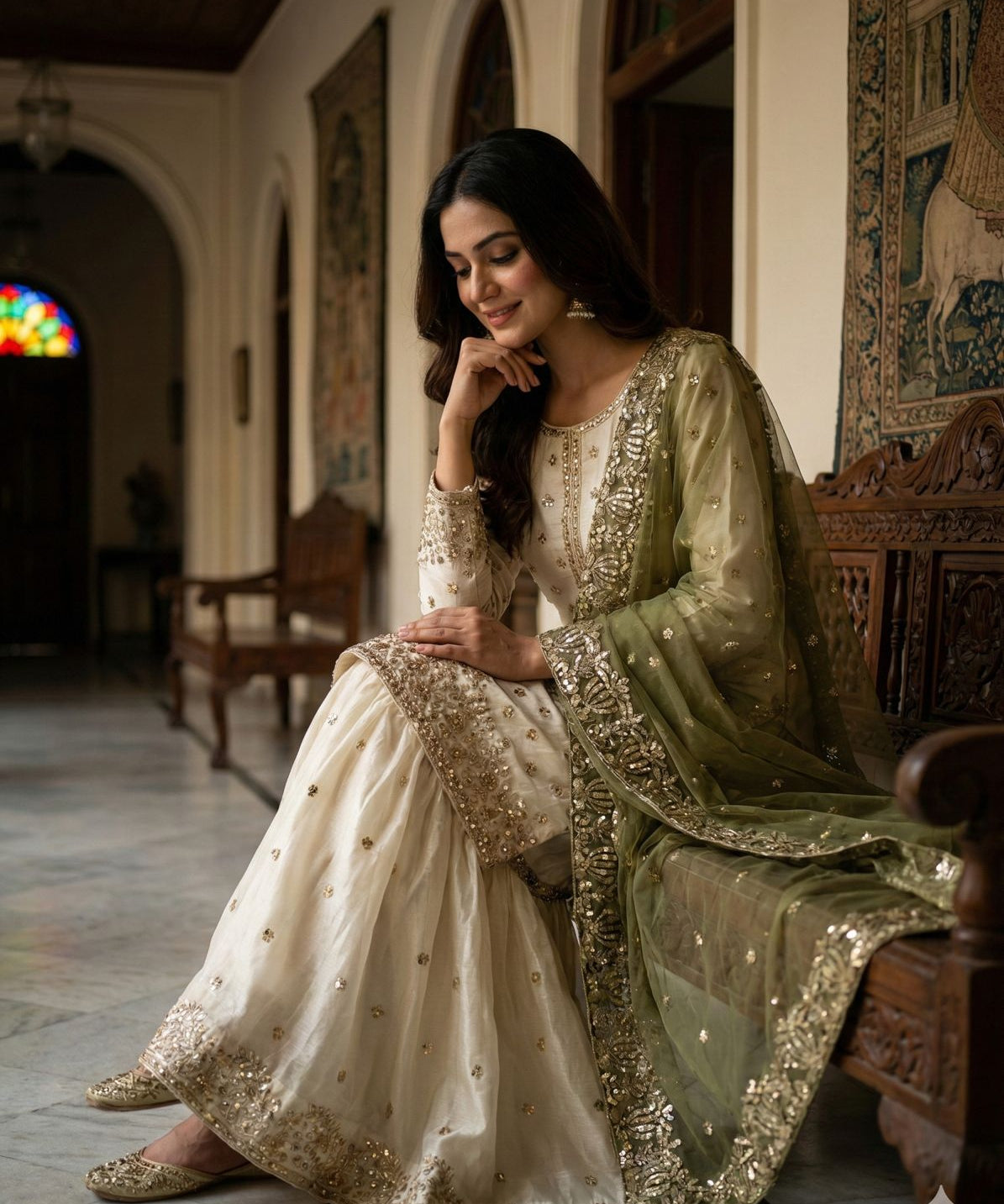 Eid Special Embroidered Straight Suit