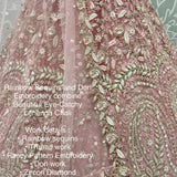 Rainbow Sequence Bridal Lehenga