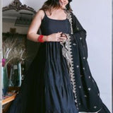 Presenting New Anarkali Faux Georgette Gown