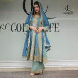 Designer Heavy Embroidered Dress