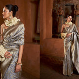 Crafted Light Weight Silk Saree