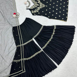 Black Salwar Sharara Collections