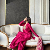 Heavy Malay Satin Dashing Suit