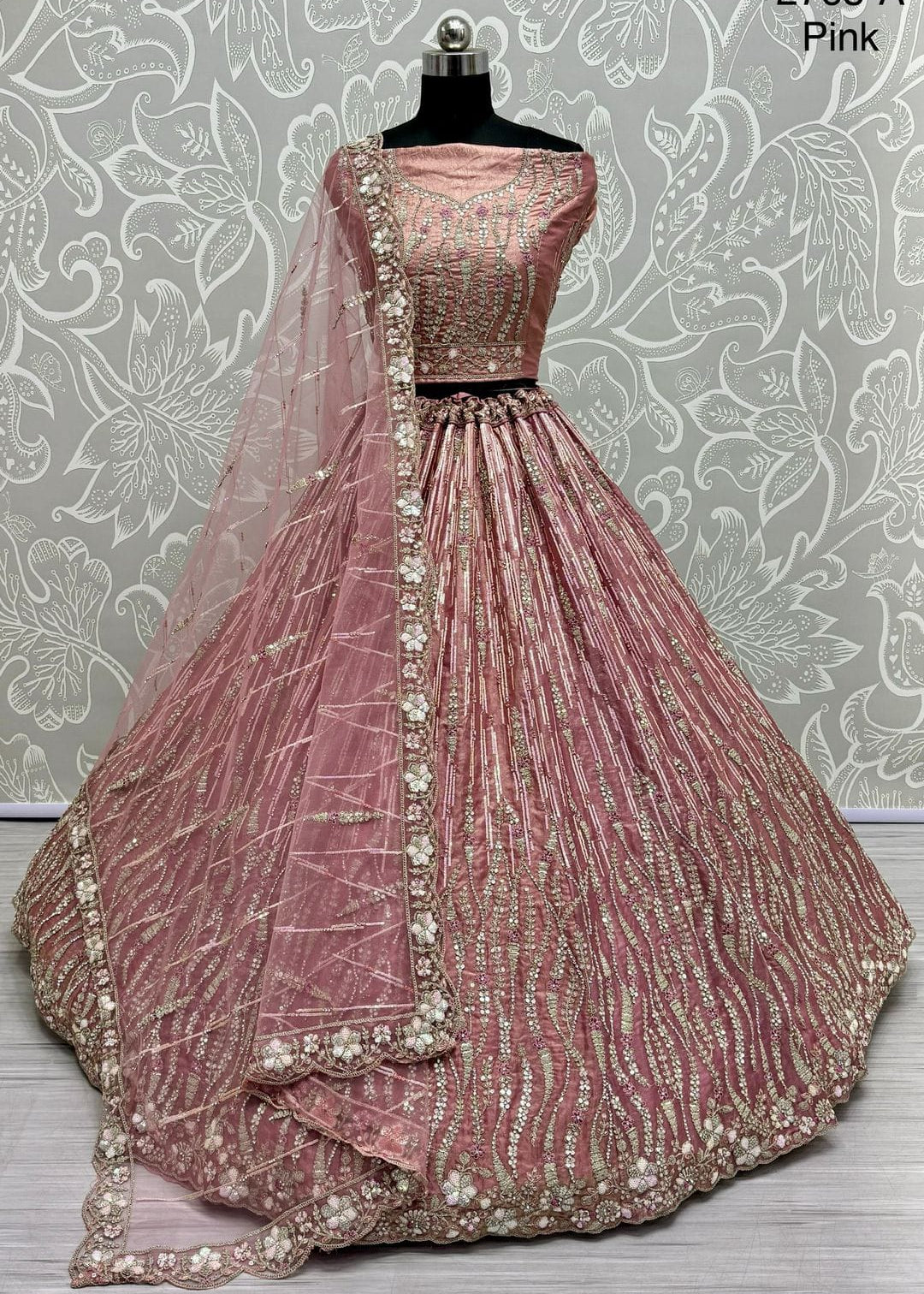 Heavy Sequance Bridal Lehenga Choli