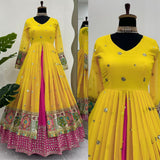 Wedding Yellow Indo Western Collection