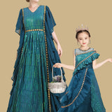 HARRY VISION MOTHER & DAUGHTER COMBO GOWN