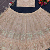 Party Wear Net  Lehngha Choli