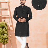 Men's Traditional chikan work kurta