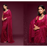 Heavy Sequence saree collection