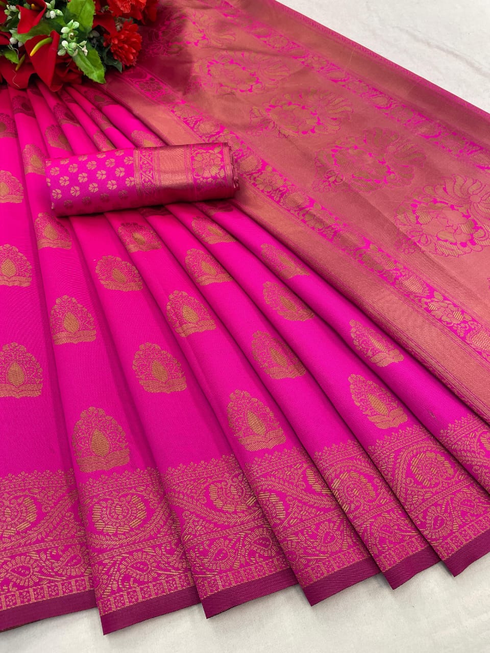 Festiv Lichi Silk Saree