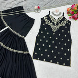 Black Salwar Sharara Collections