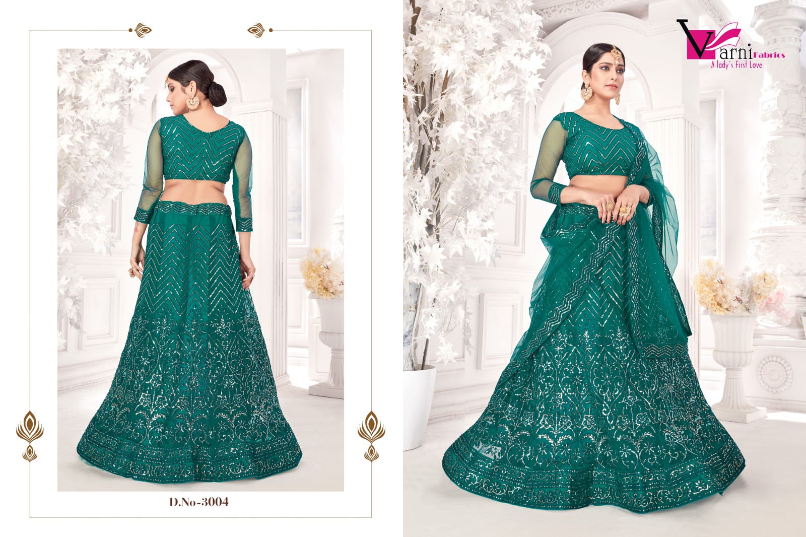 Heavy Net Lehenga