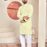 Traditional Chikan Work Men's Kurta