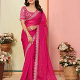 Festival Organza Silk Saree