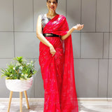 Stylish Premium Georgette Saree