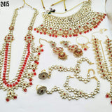 Bridal necklace accessories combo set