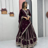 Wedding Heavy Embroidered Lehenga Choli