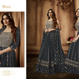 Heavy faux georgette Anarkali dress