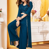 Festive Blooming Georgette Fancy Suit