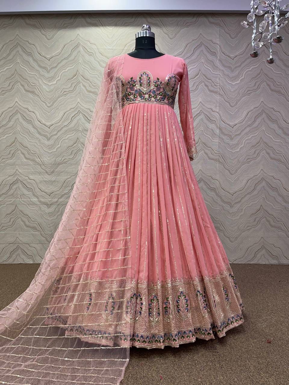 Classy Embroidery Gown Collection