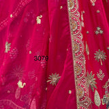 Heritage Bridal Motif Silk Lehenga