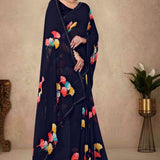 New Launching Floral Print Saree