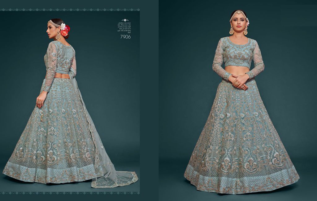 Heavy bridal wedding premium lahenga choli