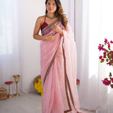 Fancy Twill Net Saree