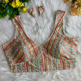 Fancy Multy Work Saree Blouse