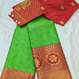 HEAVY AURA RICH COTTON SILK SAREE