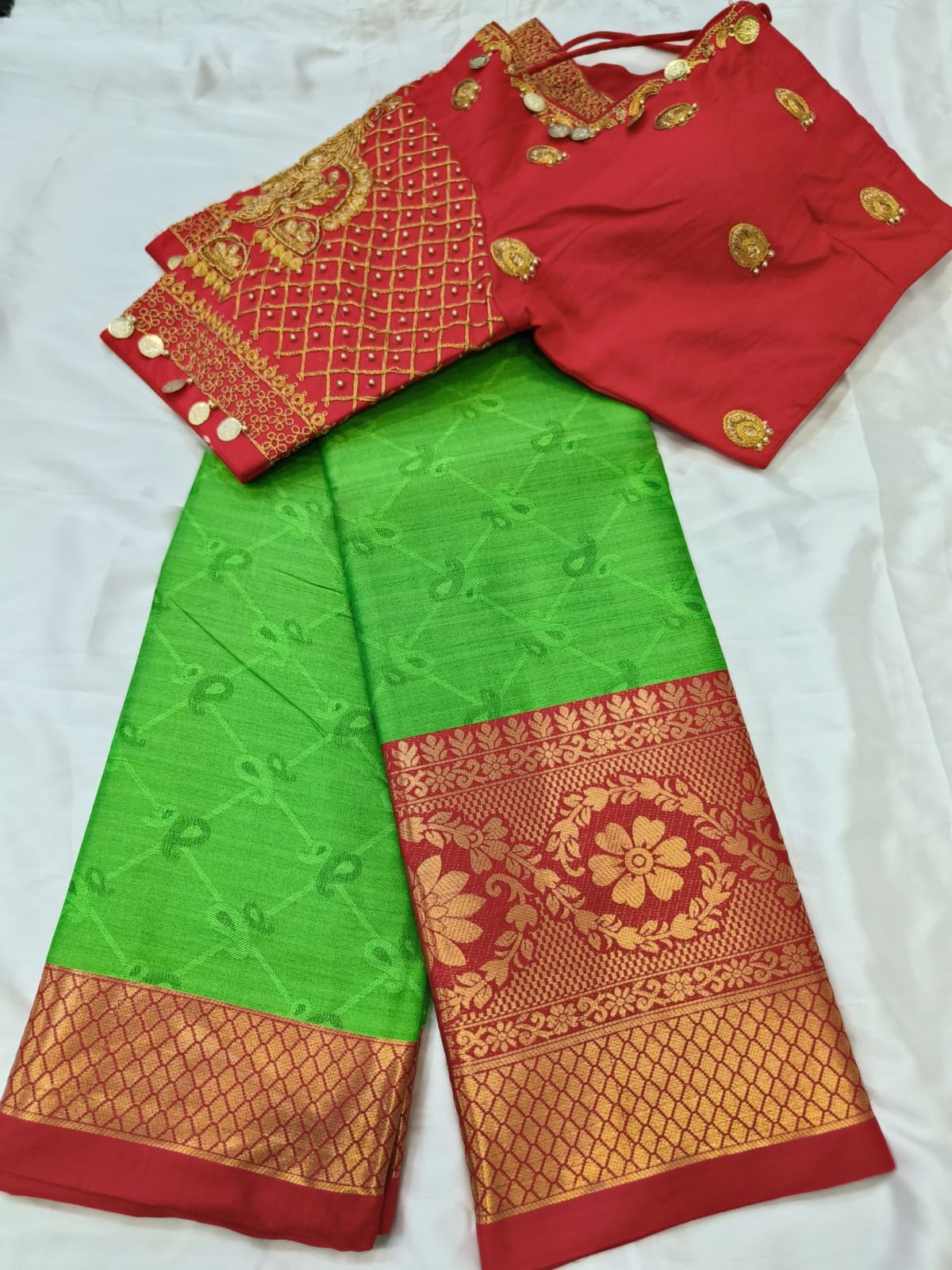 HEAVY AURA RICH COTTON SILK SAREE