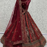 Premium Velvet Wedding Lehenga